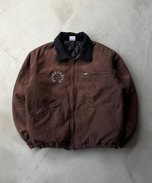 DRAW CODE VINTAGE LIKE SHORT DAC JACKET/ドローコード