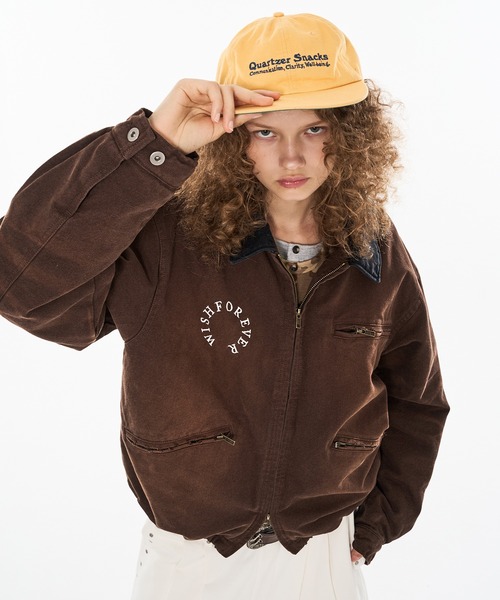 5color × 3size 】DRAW CODE VINTAGE LIKE SHORT DAC JACKET/ドロー