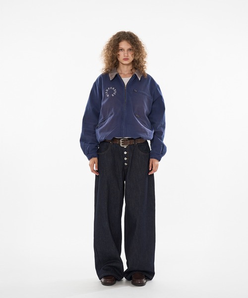 WISH FOR EVER ドローコードビンテージライクショートダックジャケット DRAW CODE VINTAGE LIKE SHORT DAC JACKET/ドローコード
