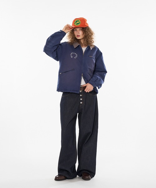 DRAW CODE VINTAGE LIKE SHORT DAC JACKET/ドローコード