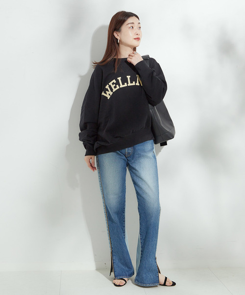 美品〈INSCRIRE〉Asymmetry Sweat Shirt スウェット 美品〈INSCRIRE〉Asymmetry Sweat Shirt スウェット