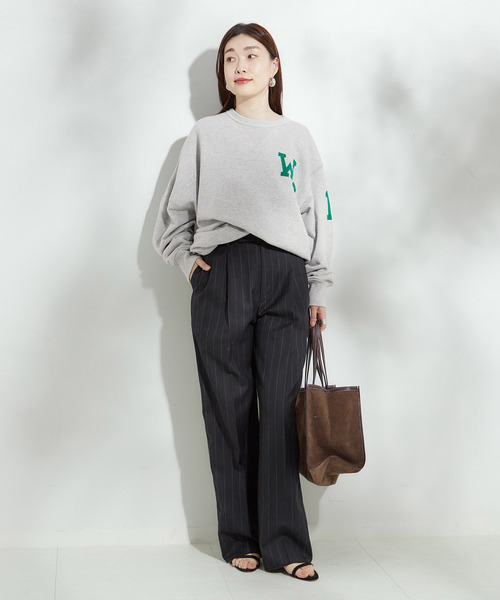 美品〈INSCRIRE〉Asymmetry Sweat Shirt スウェット 追加2》《別注》【INSCRIRE /アンスクリア】Asymmetry Sweat