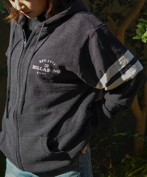 BILLABONG メンズ MOLE KNIT パーカー 【2024年秋冬モデル】/ビラボンダブルラインモールニットジップアップフーディー（パーカー）｜BILLABONG（ビラボン）