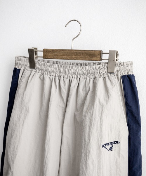 KANGOL(カンゴール)の「KANGOL カンゴール 別注コラボトラックパンツ(その他パンツ・メンズ・ネイビー/グレー/アイボリー/ブラック・L/M/XL)」の7枚目の写真