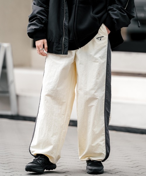 KANGOL(カンゴール)の「KANGOL カンゴール 別注コラボトラックパンツ(その他パンツ・メンズ・ネイビー/グレー/アイボリー/ブラック・L/M/XL)」の18枚目の写真