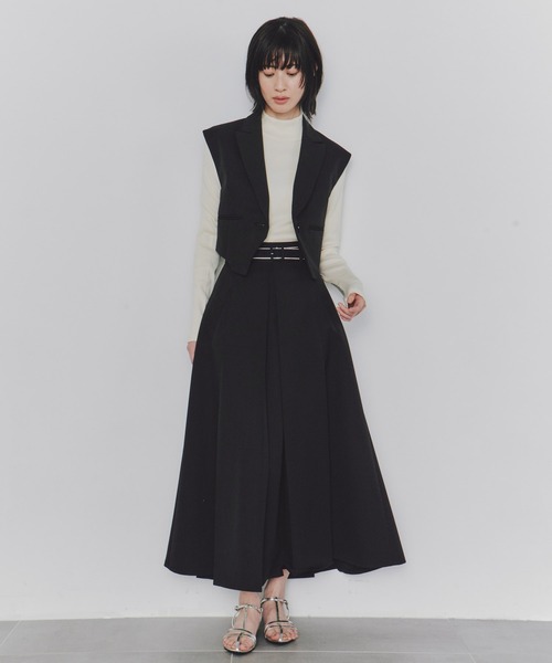 セール】【2way】ソフトタッチロングスリーブトップス/ソフト