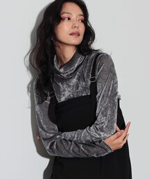 GALLEST | フロッキーチュールシアートップス(Tシャツ/カットソー)