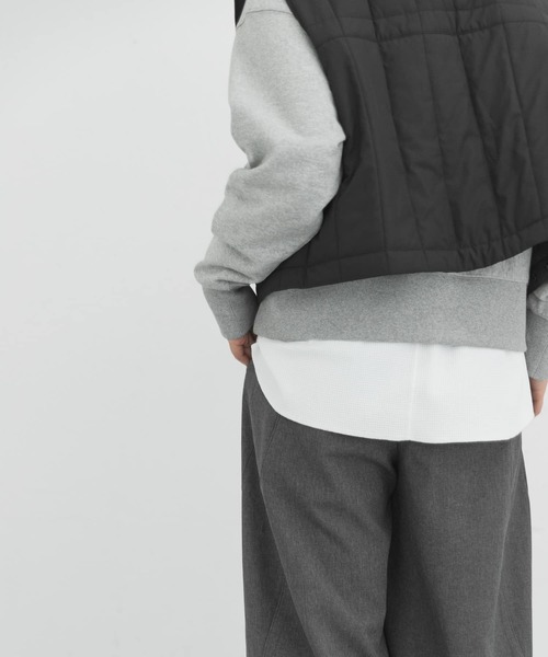 EKAL（エカル）の「タックカーブラインパンツ（その他パンツ・レディース・ブラウン/グレー/ブラック・ONE）」の4枚目の写真