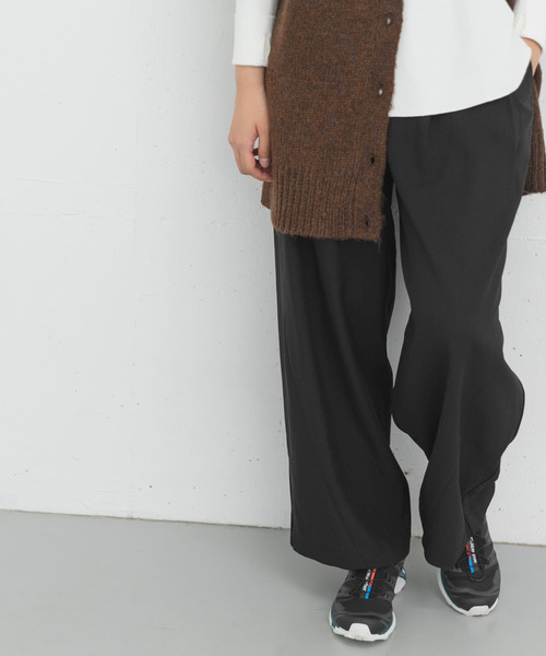 EKAL（エカル）の「タックカーブラインパンツ（その他パンツ・レディース・ブラウン/グレー/ブラック・ONE）」の13枚目の写真