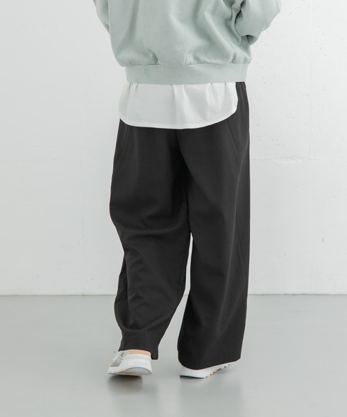 EKAL（エカル）の「タックカーブラインパンツ（その他パンツ・レディース・ブラウン/グレー/ブラック・ONE）」の20枚目の写真