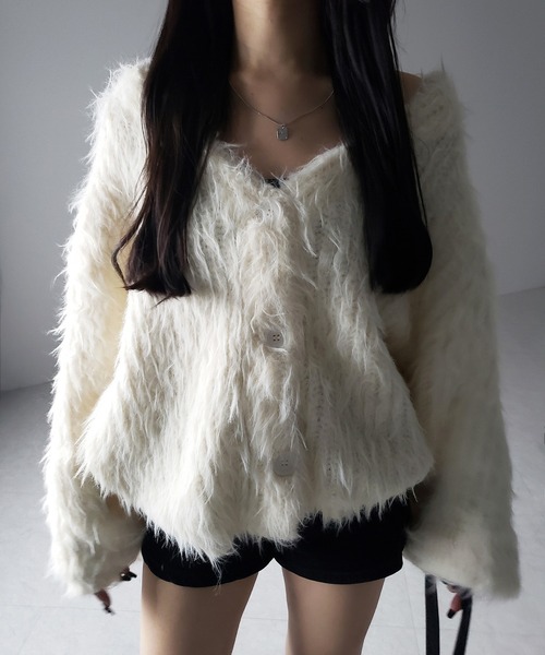 me+em select（ミームセレクト）の「【 3color 】モンスターシャギー