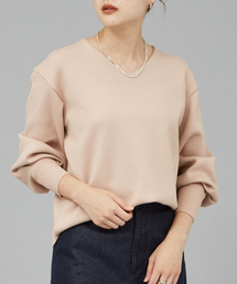 qualite | ﾘﾌﾞｽﾑｰｽVﾈｯｸﾆｯﾄ(シャツ/ブラウス)