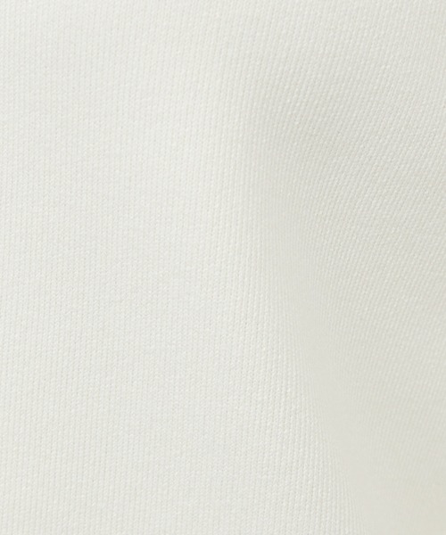 qualite（カリテ）の「リブスムースVネックニット（シャツ/ブラウス・レディース・チャコールグレー/スモークピンク/アイボリー/セージグリーン・フリー）」の20枚目の写真