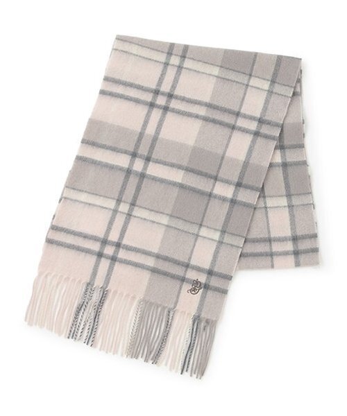 【セール】カシミヤ混ウールマフラー（マフラー）｜pom ponette junior（ポンポネットジュニア）