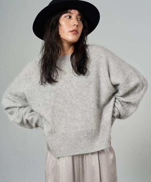 Chaos(カオス)/ショートロンデリアライトニット（ニット/セーター