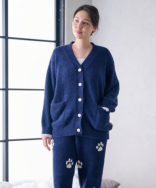 PAUL＆JOE】ヌネットジャガード カーディガン（ルームウェア/パジャマ