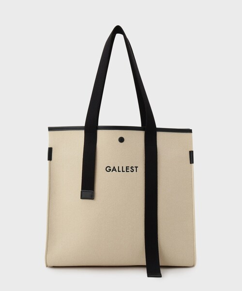 GALLEST(ギャレスト)の「◆フェルトトートバッグ(トートバッグ・レディース・チャコールグレー/ライトベージュ・00)」の3枚目の写真