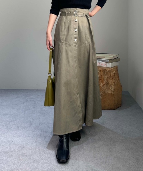 【新品未使用タグ付！】NBB WEEKEND フロントボタンスカート Ｓ 新品未使用タグ付！】NBB WEEKEND フロントボタンスカート Sの