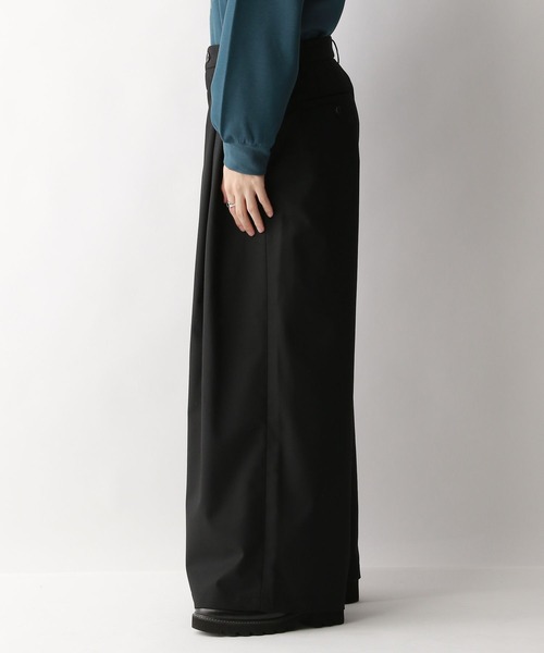 RAGEBLUE(レイジブルー)の「【WEB限定】TRストレッチ/スーパーワイドタックスラックス(スラックス・メンズ・グレー/ブラック・SMALL/MEDIUM/LARGE)」の20枚目の写真