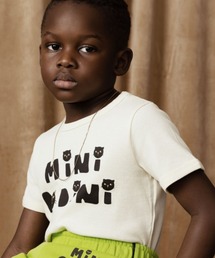 mini rodini / Mini Rodini キャット半袖Tシャツ