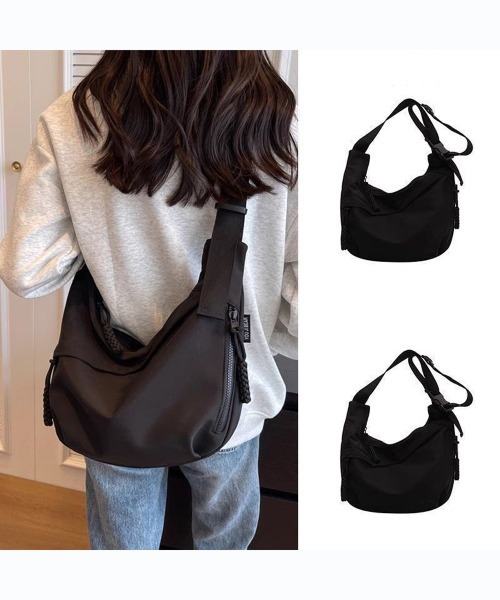 NEW GENTLEMAN（ニュージェントルマン）の「リッパー ワンショルダーバッグ（ショルダーバッグ・メンズ・ブラック・FREE）」の2枚目の写真
