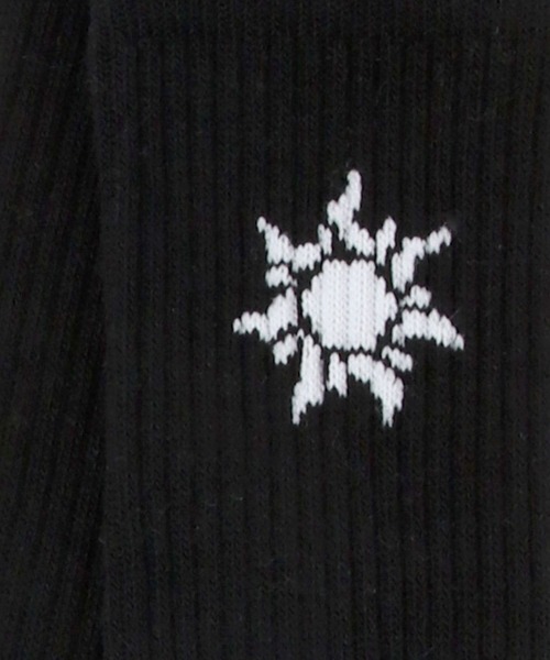 HARE（ハレ）の「MINIハレモチーフソックス(HARE)（ソックス/靴下・メンズ・ホワイト/ブラック・FREE）」の9枚目の写真