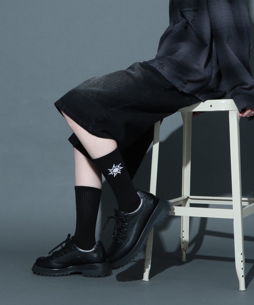 HARE（ハレ）の「MINIハレモチーフソックス(HARE)（ソックス/靴下・メンズ・ホワイト/ブラック・FREE）」の11枚目の写真