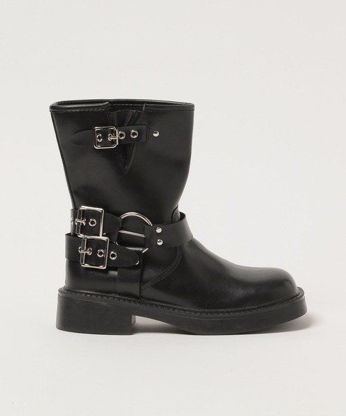 FOREVER 21（フォーエバー トゥエンティーワン）の「【2025SS】ミドルベルトブーツ（ブーツ・レディース・ブラウン/ブラック・LARGE/MEDIUM）」の9枚目の写真