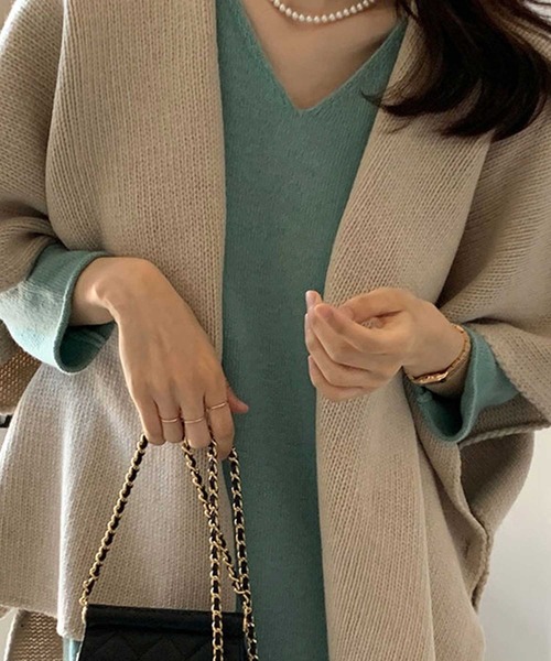 ケープニットカーディガン（カーディガン/ボレロ）｜CADBURY（キャドバリー）