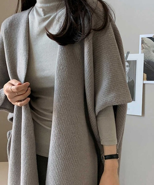 ケープニットカーディガン（カーディガン/ボレロ）｜CADBURY（キャドバリー）