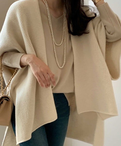 ケープニットカーディガン（カーディガン/ボレロ）｜CADBURY（キャドバリー）