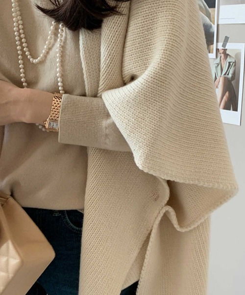 ケープニットカーディガン（カーディガン/ボレロ）｜CADBURY（キャドバリー）