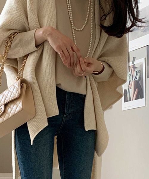 ケープニットカーディガン（カーディガン/ボレロ）｜CADBURY（キャドバリー）