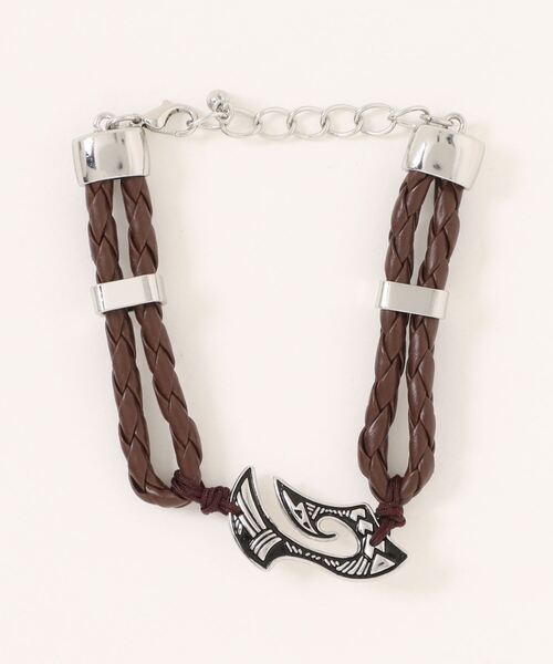 Kahiko(カヒコ)の「【Kahiko】タタウフックMEN'Sブレスレット(ブレスレット・メンズ・シルバー/ブラック・FREE)」の1枚目の写真