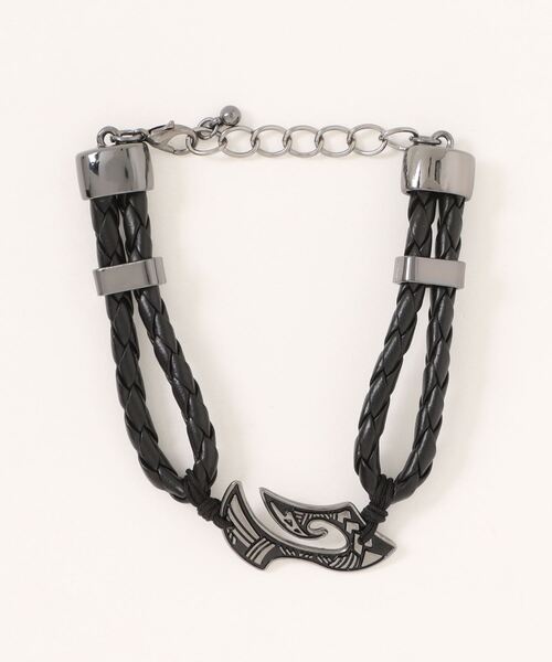 Kahiko(カヒコ)の「【Kahiko】タタウフックMEN'Sブレスレット(ブレスレット・メンズ・シルバー/ブラック・FREE)」の3枚目の写真