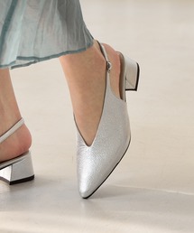 HIMIKO | 【Made in Japan】【HIMIKO】Vカットスリングバックパンプス/651504(パンプス)