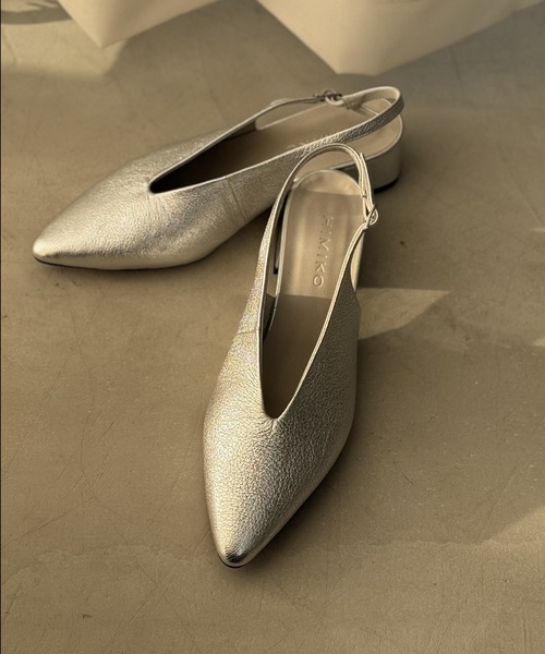 HIMIKO(ヒミコ)の「【Made in Japan】【HIMIKO】Vカットスリングバックパンプス/651504(パンプス・レディース・ラベンダー/ブラック/シルバー・22.0cm/23.0cm/22.5cm/23.5cm/24.0cm/24.5cm/25.0cm)」の18枚目の写真