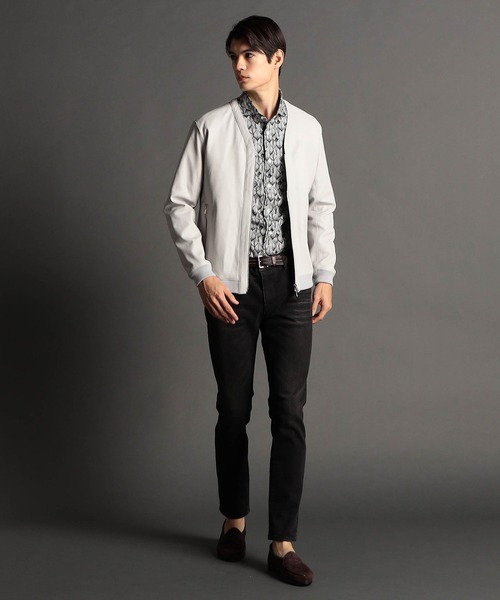 MONSIEUR NICOLE（ムッシュニコル）の「【ex/tra】スエードレザー スリップオン（スリッポン・メンズ・ブラック/グレー/ブラウン・25.5cm/26.5cm/27.5cm）」の12枚目の写真