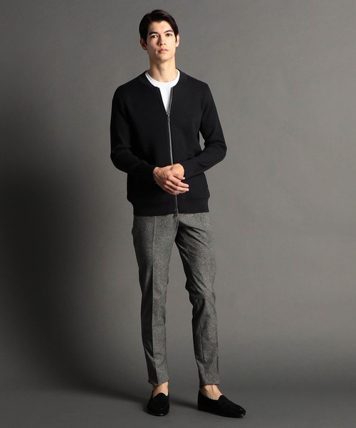 MONSIEUR NICOLE（ムッシュニコル）の「【ex/tra】スエードレザー スリップオン（スリッポン・メンズ・ブラック/グレー/ブラウン・25.5cm/26.5cm/27.5cm）」の16枚目の写真