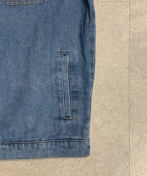 link lot(リンクロット)の「ルーズシルエットデニムジャケット(デニムジャケット・メンズ・ブルー/ブラック・L/M)」の22枚目の写真