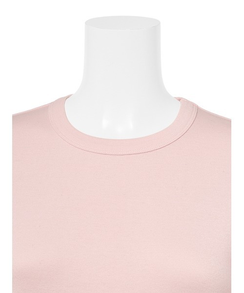 Mila Owen（ミラオーウェン）の「コンパクトフライスロンT【手洗い可能】（Tシャツ/カットソー・レディース・その他/ネイビー/ピンク/ホワイト・0/1）」の8枚目の写真