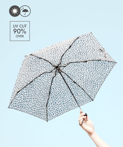 KiU（キウ）の「超軽量 UVカット コンパクトアンブレラ 晴雨兼用（折りたたみ傘・レディース・カラフル/レオパード/アニマル/ブラック/タイガーカモ・FREE）」の18枚目の写真