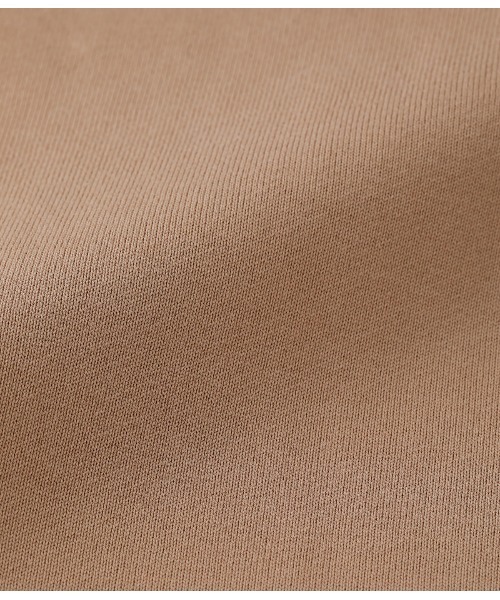 SIPULI(シプリ)の「French Terry ジップアップフードパーカ(Tシャツ/カットソー・レディース・ダークグレー/ピンク/ホワイト・2/3)」の5枚目の写真
