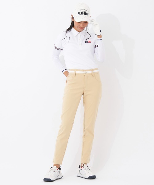 FILA GOLF(フィラゴルフ )の「ハイテンションストレッチ 9分丈パンツ(その他パンツ・レディース・ホワイト/ベージュ/ネイビー・SMALL/MEDIUM/LARGE/X-LARGE)」の15枚目の写真
