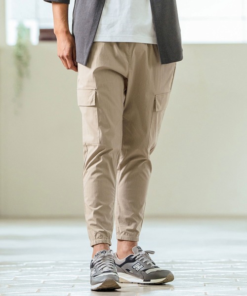 Magine(マージン)の「mp13237- C-N Stretch Fabric Cargo Design Jogger Pants カーゴデザインジョガーパンツ(カーゴパンツ・メンズ・ベージュ/ブラック/オリーブ・44/46/48)」の11枚目の写真