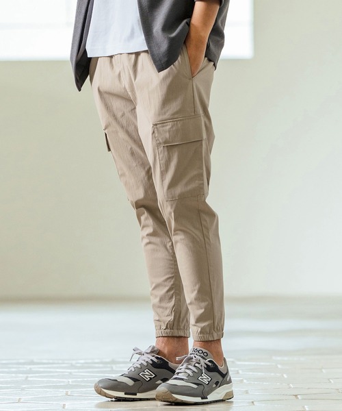 Magine(マージン)の「mp13237- C-N Stretch Fabric Cargo Design Jogger Pants カーゴデザインジョガーパンツ(カーゴパンツ・メンズ・ベージュ/ブラック/オリーブ・44/46/48)」の12枚目の写真
