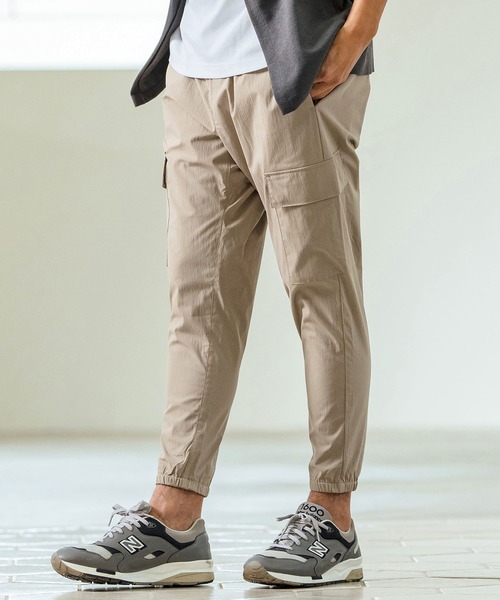 Magine(マージン)の「mp13237- C-N Stretch Fabric Cargo Design Jogger Pants カーゴデザインジョガーパンツ(カーゴパンツ・メンズ・ベージュ/ブラック/オリーブ・44/46/48)」の13枚目の写真