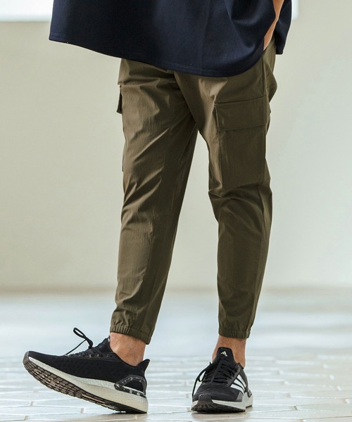 Magine(マージン)の「mp13237- C-N Stretch Fabric Cargo Design Jogger Pants カーゴデザインジョガーパンツ(カーゴパンツ・メンズ・ベージュ/ブラック/オリーブ・44/46/48)」の20枚目の写真