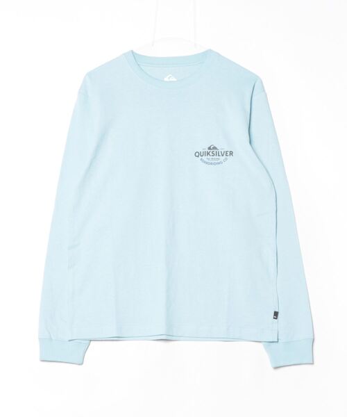 Quiksilver(クイックシルバー)の「クイックシルバー QUIKSILVER TYPED OUT LT(Tシャツ/カットソー・メンズ・ホワイト/ブルー/ブラック・S/M/L/LL)」の1枚目の写真
