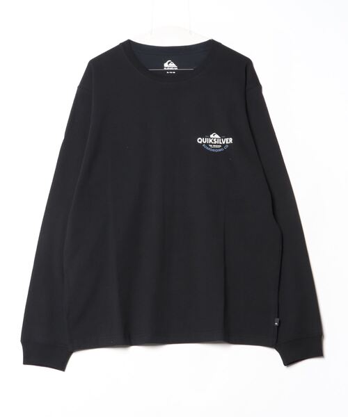 Quiksilver(クイックシルバー)の「クイックシルバー QUIKSILVER TYPED OUT LT(Tシャツ/カットソー・メンズ・ホワイト/ブルー/ブラック・S/M/L/LL)」の3枚目の写真
